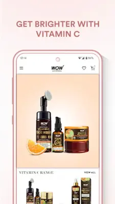 Buywow Online Beauty Shopping android App screenshot 0