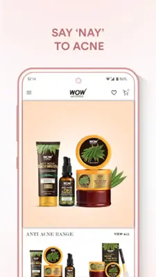 Buywow Online Beauty Shopping android App screenshot 5